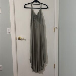 Olive Green Summer Dress